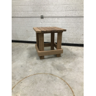 Hardhouten bijzettafel 45cm