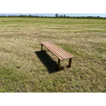 Hardhouten Bank 180cm