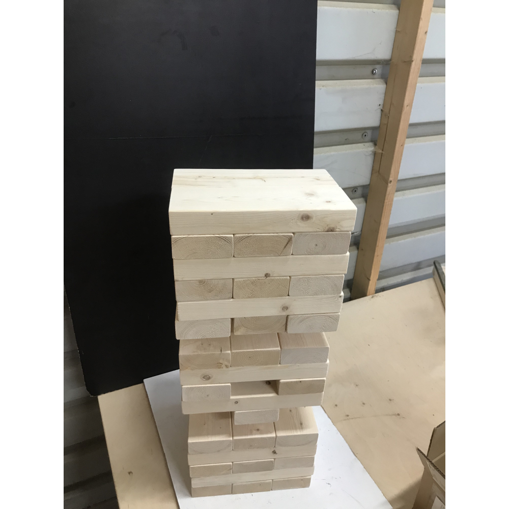 Mega Jenga blokkenspel Mega Jenga blokkenspel