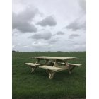 Gemakkelijke instap Picknicktafel 45mm