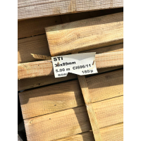 Geimpregneerd 38x89 mm