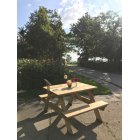 Picknicktafel Green 120 cm