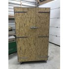 Zadelkast OSB 70 cm diep, 120x200