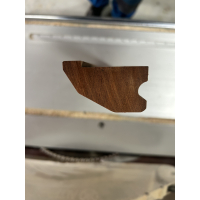 Weldorpel mahonie 34x55 mm