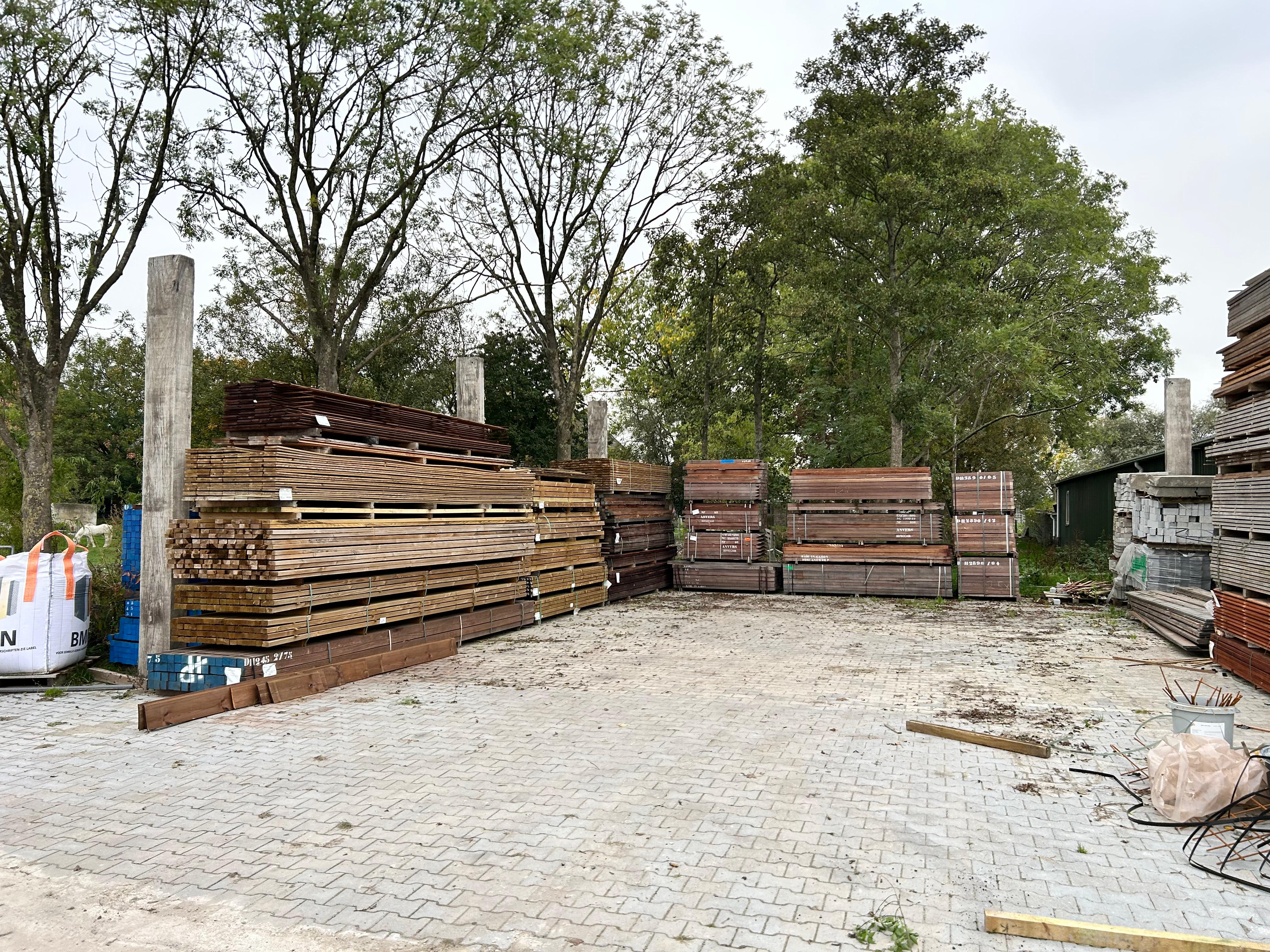 Hardhout en geimpregneerd tuinhout, alles voor uw project!