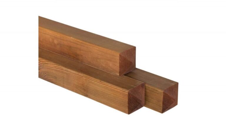Nobifix paal 68×68 mm geschaafd met diamantkop